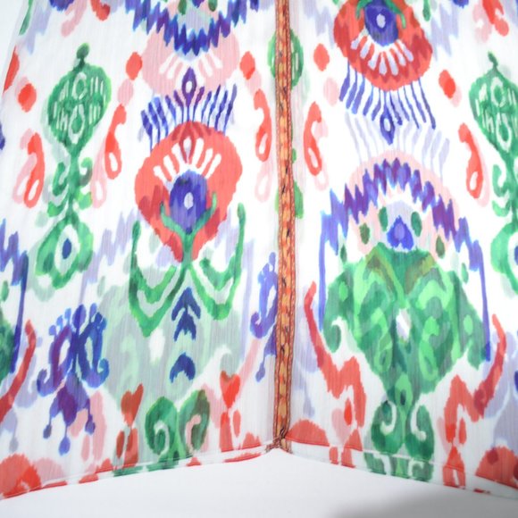 NWT ZARA BEADED PRINT KAFTAN, SIZE M/L - Picture 10 of 12